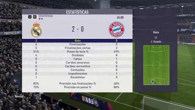 FIFA 18 - Rodrigo (REA) VS (FCB) Henry - Jogo 1