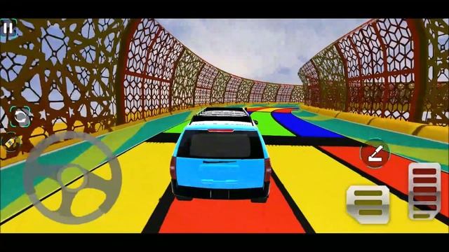 Driving Ramp Jeep Car Stunts Racing Game - Offroad Jeep Car Driving - Jeep Games 3D