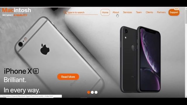 Convert Adobe XD , PSD to HTML Responsive Website
