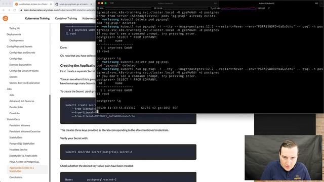 Kubernetes Training #55 | Kubernetes · StatefulSets – Application Access to a StatefulSet