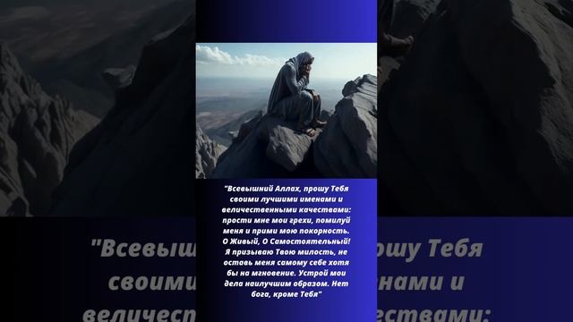 "Путь к Прощению: Дуа Истинного Покаяния ?✨" #shorts40