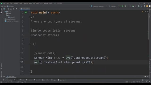 065 - Stream - in Dart