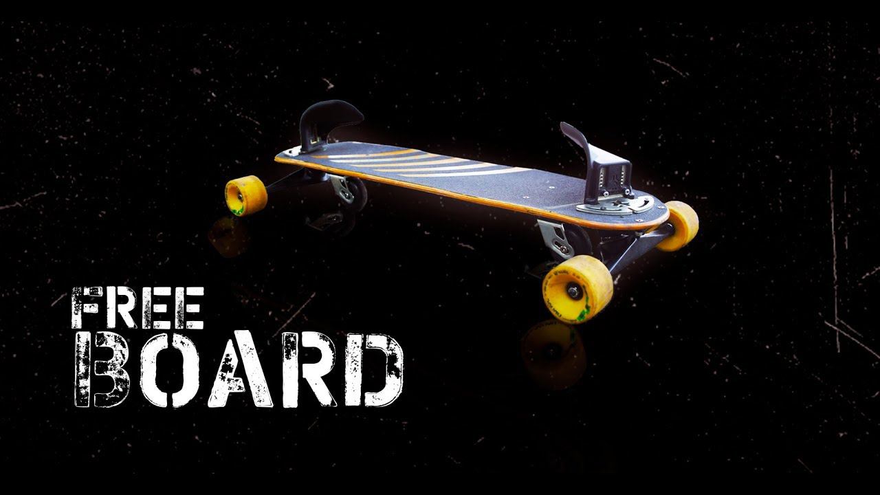Фриборд - странный скейт для дрифта. Как кататься на Freeboard.
