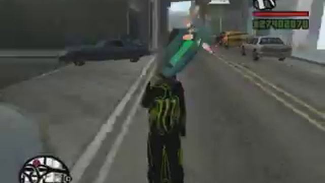 Обзор мода на Грави-Пушку для GTA San Andreas