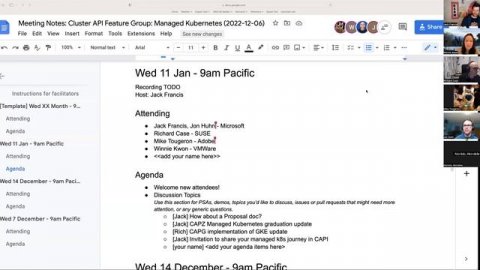 SIG Cluster Lifecycle - Cluster API Feature Group: Managed Kubernetes - 20230111