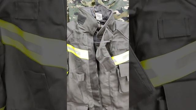 Боевая Одежда Пожарного БОП К302 Черная