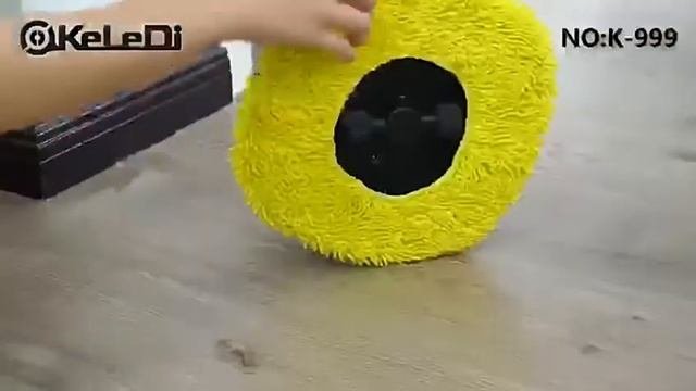Робот-полотер K-999, черный