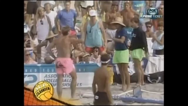Karch Kiraly tears down the net