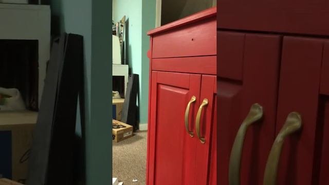 Using Chalk Paint To Revamp A Kitchen Cart