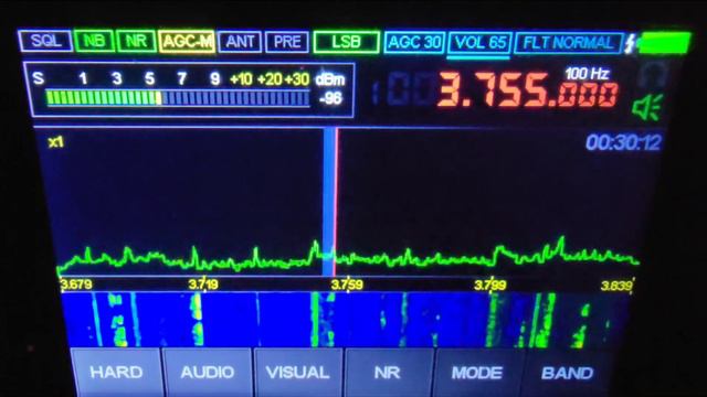 ONTARS - Snow storm special - Malachite dsp sdr radio receiver 1-17-2022