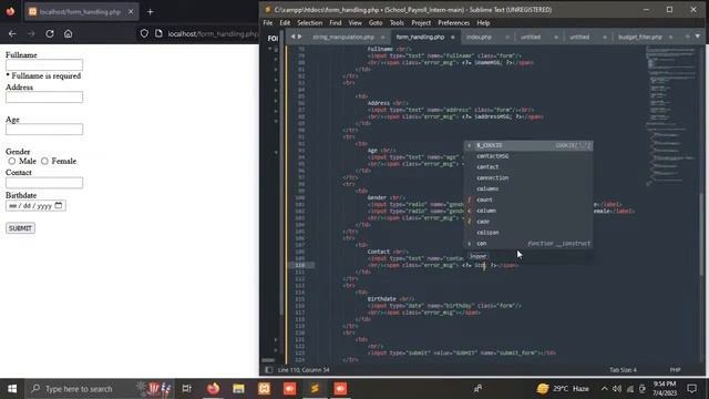 PHP Programming Tutorial - Form Validation (BEGINNERS GUIDE)