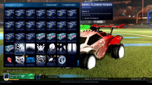 Tw Octane from a trade up-titanium white octane-rocket league trade up tw octane