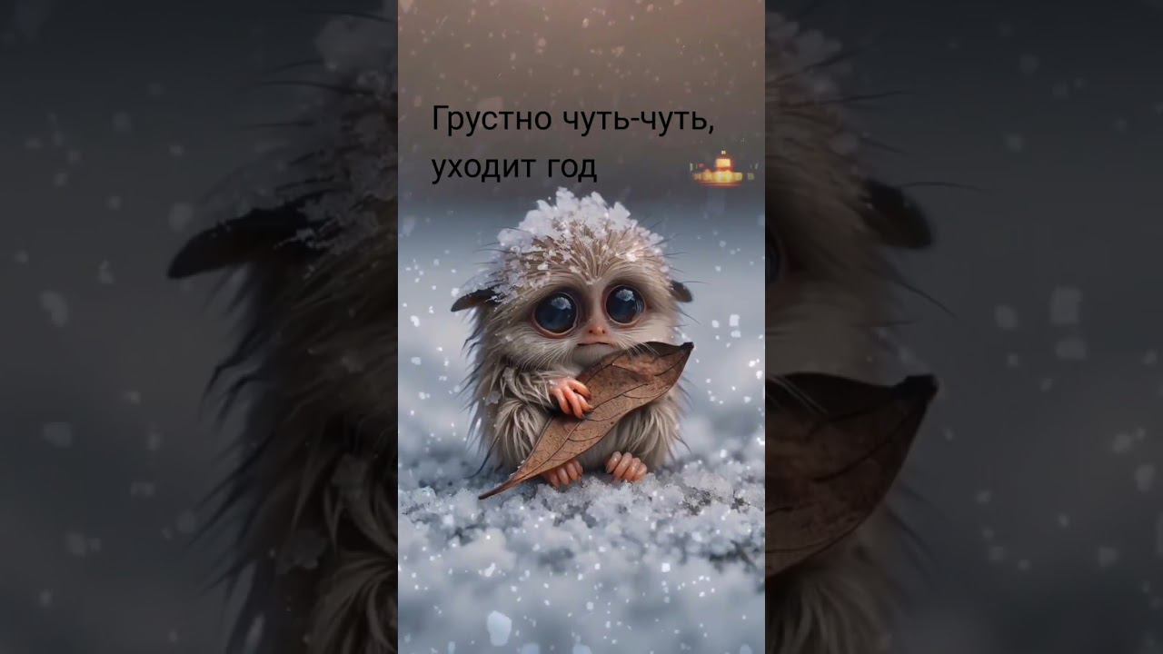 Как бы не было весело, а чуть грустно. Год уходит. Не все успеть.