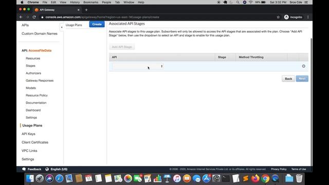 How to create Usage Plan & API key - Amazon API Gateway p14