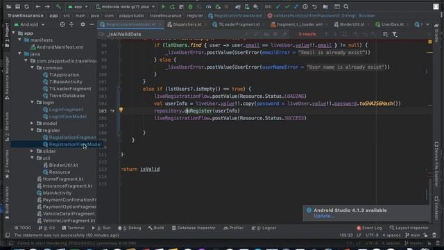 Code With Me: Integrate RoomDB with Registration & Login Screen