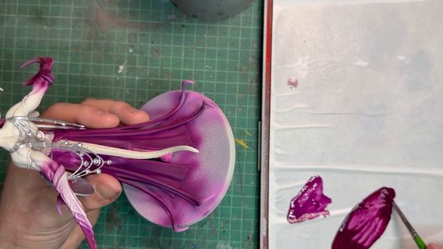 Stammtisch: Vallejo Game Color: Langzeittest und Ergebnis / painting Slaanesh Keeper of Secrets