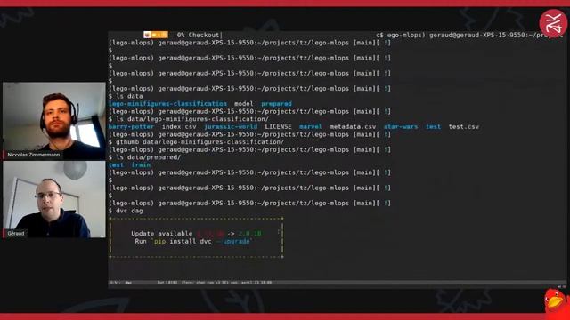 À la découverte de DVC  le git du machine learning by Nicolas Zimmermann & Géraud Dugé de Berno