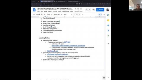 Gateway API GAMMA Bi-Weekly Meeting for 20221115