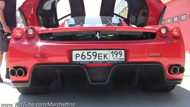 Ferrari Enzo Sound - Start Rev and Accelerations