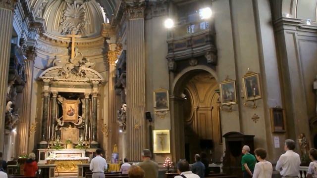 ***** Roma Chiesa Di Santa Maria Dei Miracoli (Piazza Del Popolo) esterno e interno