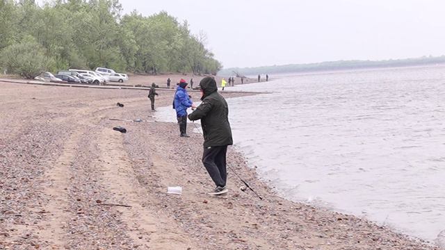 Амурчане приняли участие в чемпионате Благовещенска по рыбной ловле на спиннинг с берега