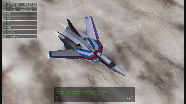 VF-1 Wing sweep test
