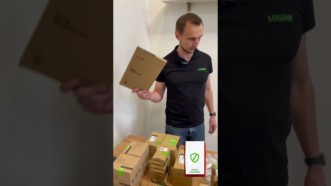 Комплект оборудования Loxone для автоматизации дома #loxone #smarthome #умныйдом #knx #электрика