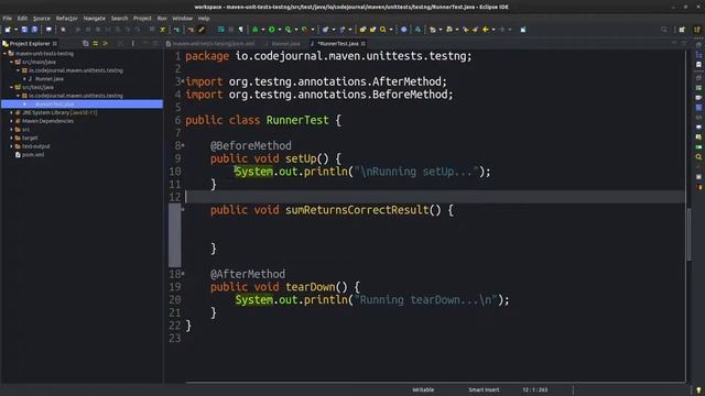 21-Unit Tests - TestNG Tests | Maven Surefire Plugin  | Maven for Beginners | Code Journal