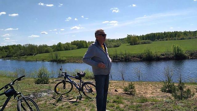 Отличная погода на майские праздники пришли на реку Клязьма с отцом