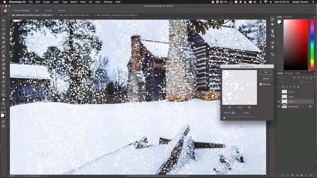 How to Add Snow to Your Photos in Adobe Photoshop