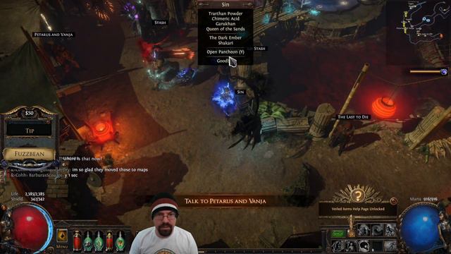 CohhCarnage Plays Path Of Exile: Scourge League (Occultist Poison Spectral Helix) - Episode 28