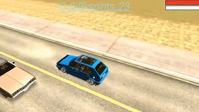 Static (version 2) VW CITI GOLF MK1 With Porsche interior |Dff only| gta sa android |