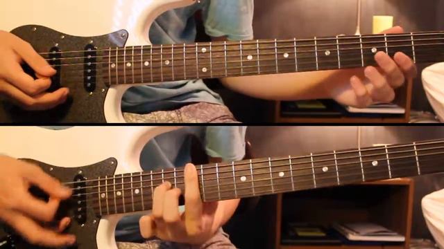"Into The Nothing" - Breaking Benjamin {Lead & Rhythm Guitar Cover} HD