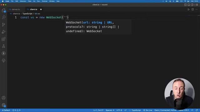 Crea un Websocket con Deno y Oak framework