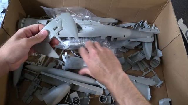 Сборка крыла и фонарь... AV-8B Harrier 2 