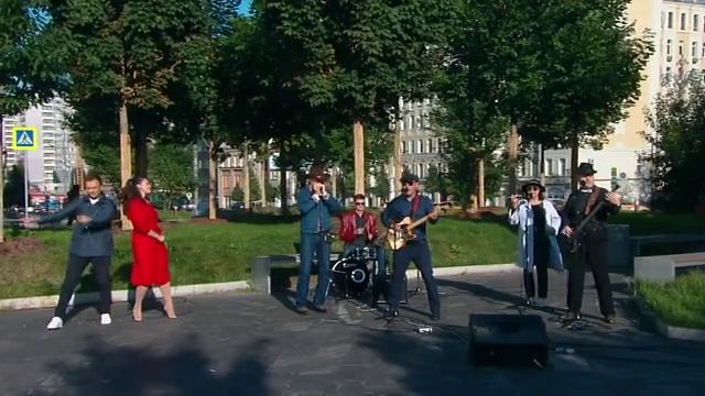Блюз бенд Сергея Пахомова на Первом канале в программе Доброе утро.