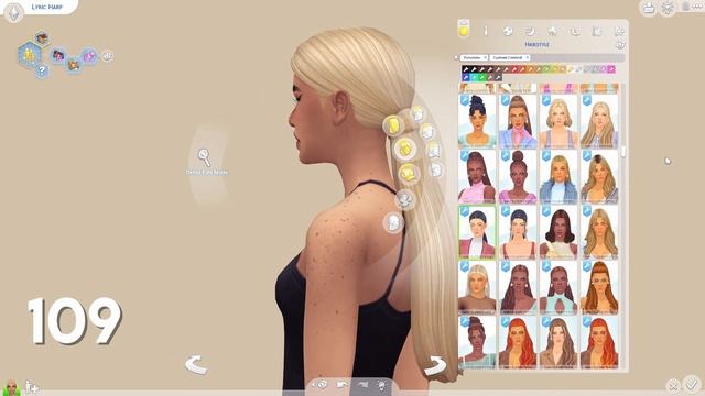 FEMALE HAIR COLLECTION (PART 1) ? | sims 4 maxis match cc + links