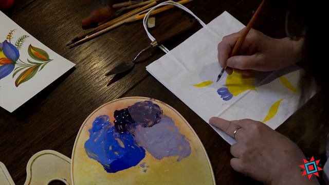 Ukrainian Art Experience: Petrykivka painting