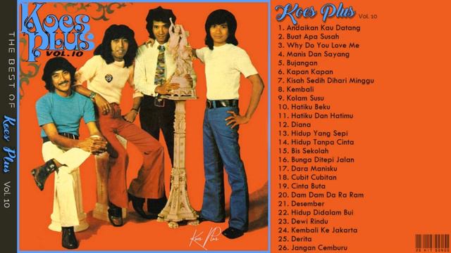Koes Plus   Full Album  Lagu Lawas Nostalgia Indonesia Terpopuler 80an 90an