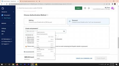 How to Create Digital ocean $200 Free Trail Account | Digital ocean RDP/VPS Server WordPress Hostin