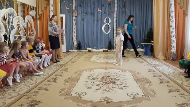 Праздник 8 марта  сад снегирёнок  8 группа
