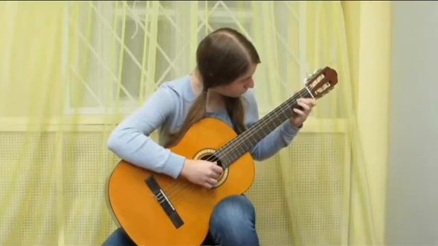 Елизавета Бацева гитара - Жаворонок
