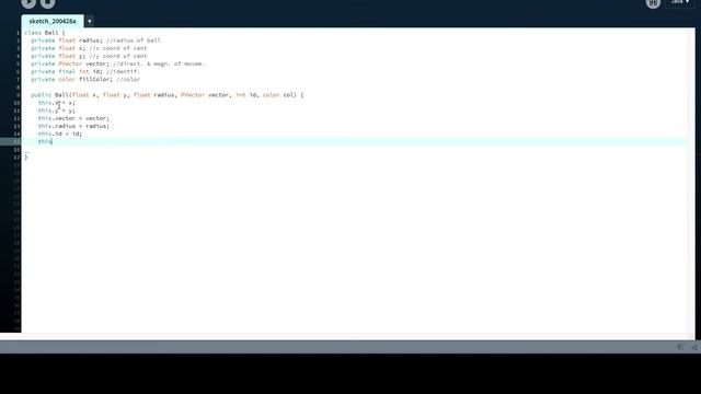 Learn Processing and Java w/ Bouncy Ball project -- Part 1