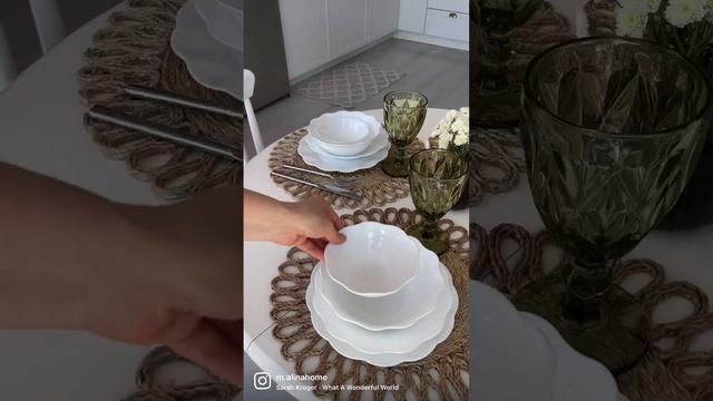 Тарелки белые!