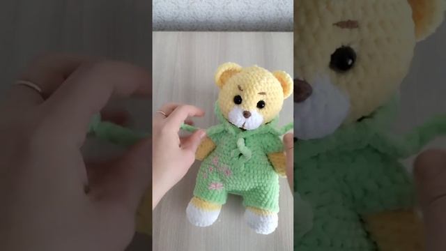 Плюшевый мишка ? #авторскаяигрушка #принимаюзаказы #ручная_работа #плюшевыймишка