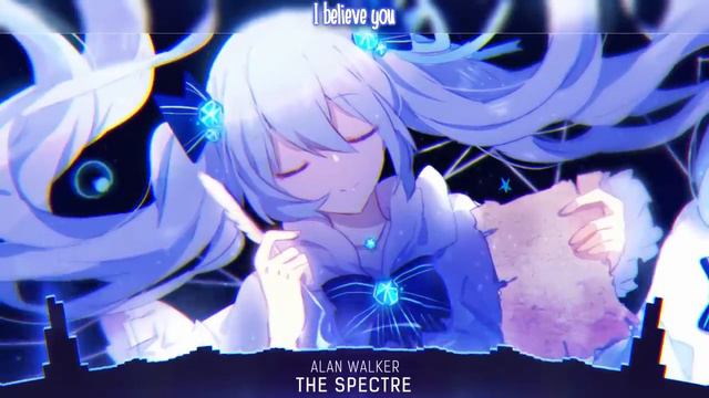 Nightcore - The Spectre - (Alan Walker - Lyrics)