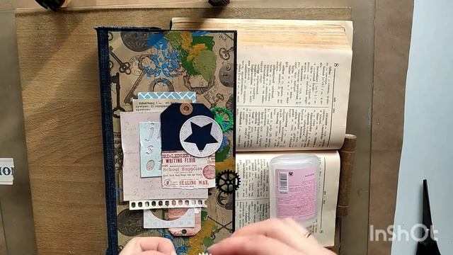 Оформляю обложку мужского альбома скрапбукинг// Оформлюю обкладинку чоловічого альбома скрапбукінг