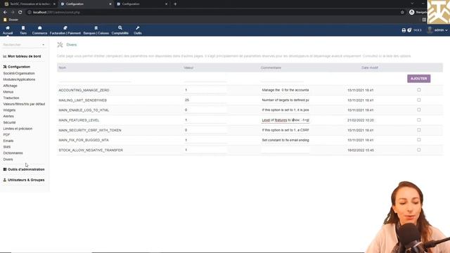 S4V20 - Les outils d'administration - Dolibarr
