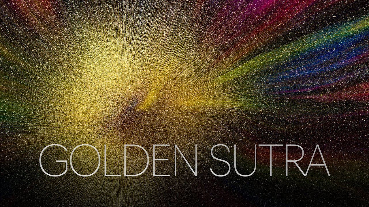 THE GOLDEN SUTRA  I  8K HDR  I  COLORS OF BUDDHISM  I  RELAXING SATISFYING VISUALS #HDR #4K #8K