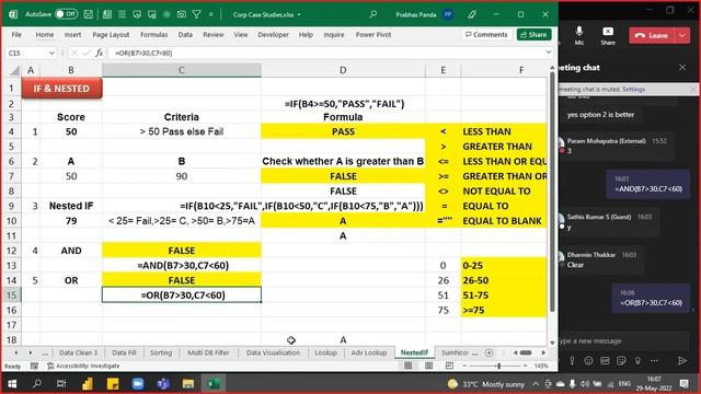 Excel4all Adv Excel   Day 4-29MAY2022